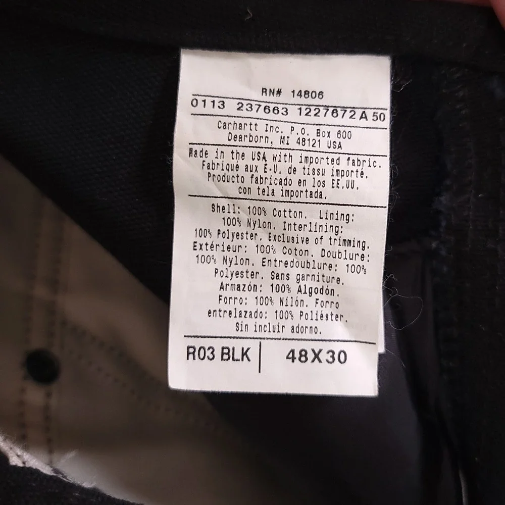 Carhartt r03 blk